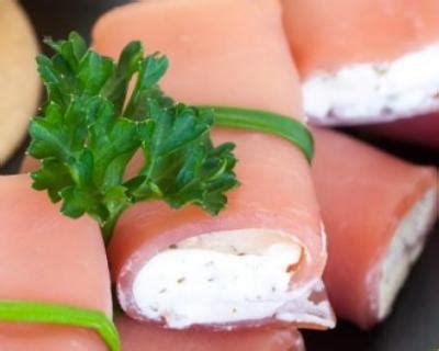 Petits roulés de jambon au St Môret Ligne Plaisir