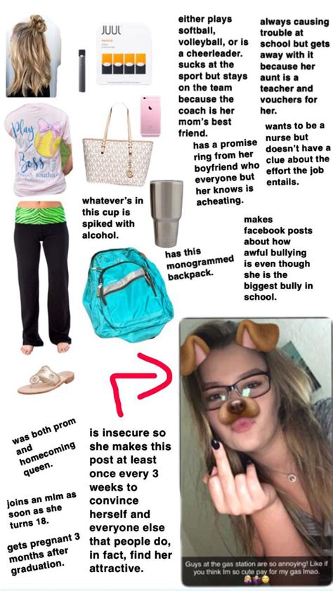 The Girl Who Bullied You In High School Starter Pack Rstarterpacks