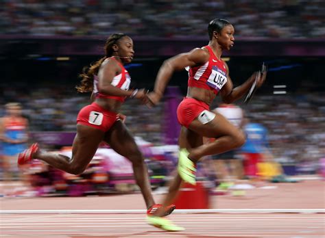 The shortest common outdoor running distance, it is one of the most popular and prestigious events in the sport of athletics. In World Record Time, Americans Take Gold In Women's 4X100 Relay | NCPR News