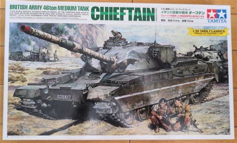 Tamiya 30608 125 Scale British Army 46ton Medium Tank Chieftain