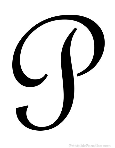Draw a cursive p with help. Printable Cursive Letter P - Print Letter P in Cursive Writing
