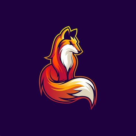 Premium Vector Fox Logo Design Illustration