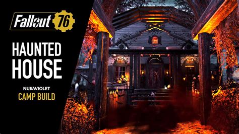 Fallout 76 Camp Build Haunted House Adventure Mode Halloween Build