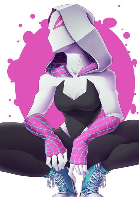 Ghost Spider Wallpaper Spiderman And Spider Gwen Spider Gwen Art