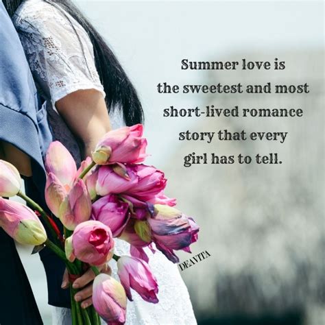 Summer Love Quotes And Romantic Sayings With Photos