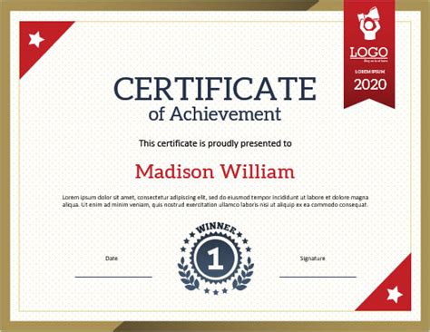 24 Printable Free Certificate Templates For Ms Word