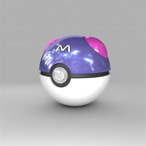 Pokemon Ball 3d Max