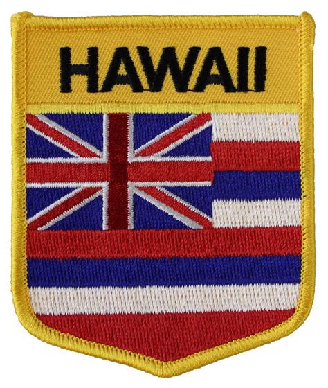Buy Hawaii Shield Patch Flagline