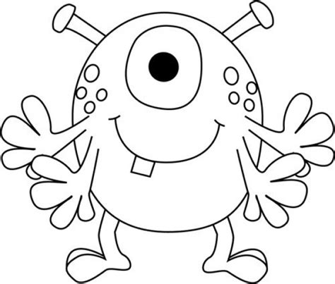 Alien Clipart Outline And Other Clipart Images On Cliparts Pub