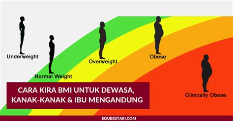 Pertama, ketinggian anda di lajur kiri. Cara Kira BMI Untuk Dewasa, Kanak-kanak & Ibu Mengandung ...