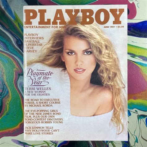 Vintage June Playboy Magazine Playmate Terri Welles Picclick