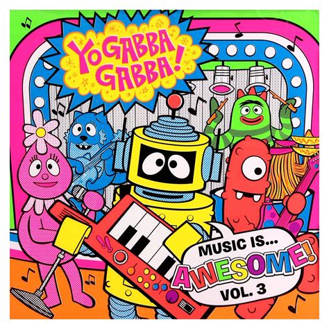buy yo gabba gabba music is awesome vol 3 online