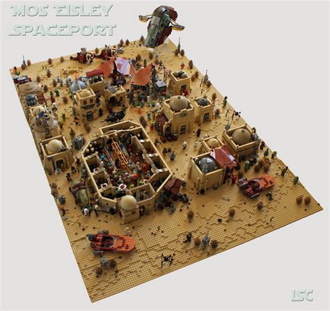 Mos Eisley Spaceport Complete My Entire 6x4 Mos Eisley Dio Flickr