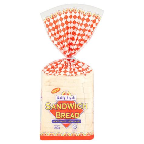 We are unable to allow guests into the building until it is safe to gather. DAILY FRESH SANDWICH BREAD 300G - RUDINA