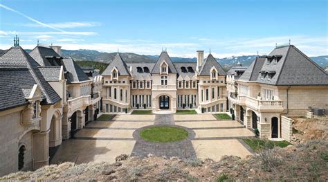 Biltmore Inspired Château V Asks 125m In Evergreen Co Photos