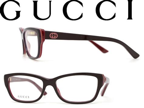 Woodnet Rakuten Global Market Glasses Gucci Dark Brown X Red Gucci