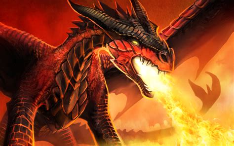 Dragon Preview The Fire Drake Dragons Of Elanthia
