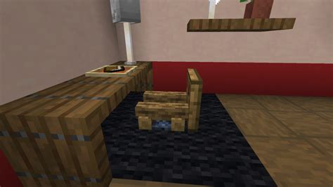 My datapack that allows to sit on vanilla chairs : Campfire Chair - Minecraft Furniture