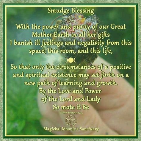 Cleansing Smudging Prayer Smudging Blessing Smudging