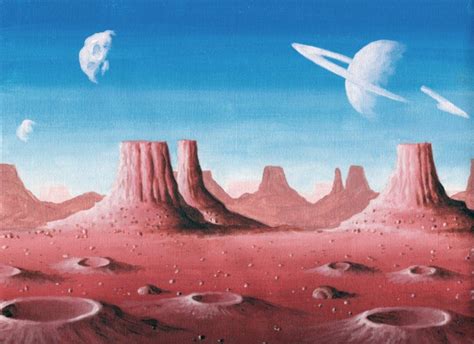 Alien Planet Art Planet Sketch Planet Drawing Space Painting Space
