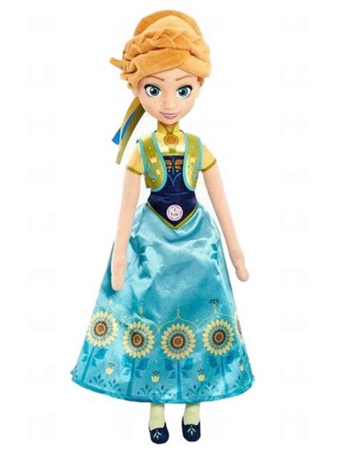 Disney Frozen Singing Anna Plush Doll