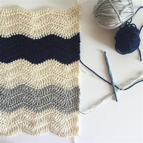 Crochet Simple Ripple Blanket Daisy Farm Crafts Instagram Crochet