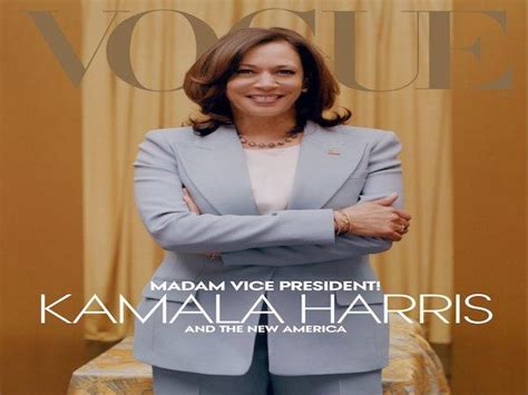 Kamala Harris Team Says Her Picture On Vogue Cover Wasnt One Agreed Upon