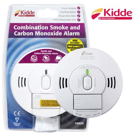 It incorporates both clouds of smoke as well as the carbon monoxide sensor. Kidde Combined Smoke and Carbon Monoxide Detector Alarm ...