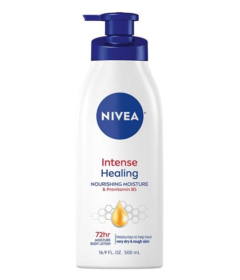 Nivea Intense Healing Body Lotion 72 Hour Moisture For Dry