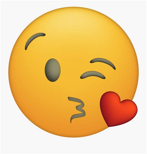Thank You Clipart Emoji Kissy Face Emoji Transparent Free
