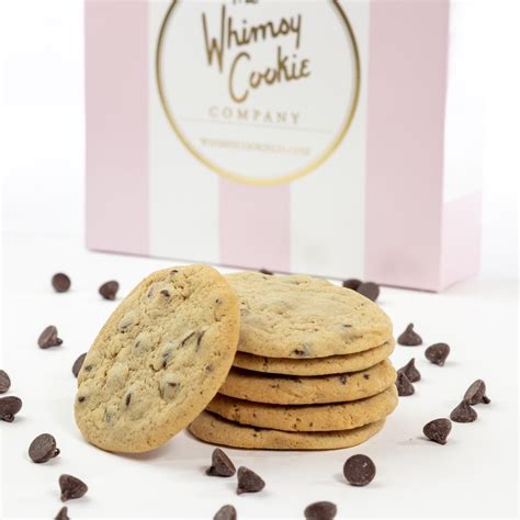 chocolate chip cookies the whimsy cookie company