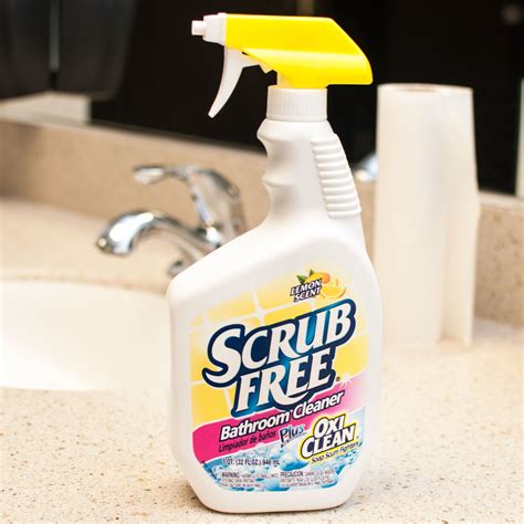 Scrub Free 32 Oz Foaming Restroom Cleaner Soap Scum Remover With