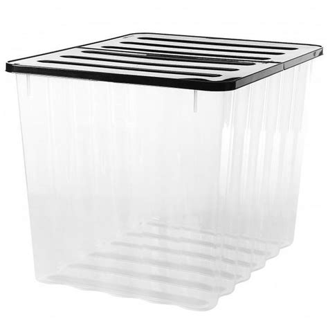 110l Strata Supa Nova Extra Large Plastic Storage Box Clear Buy