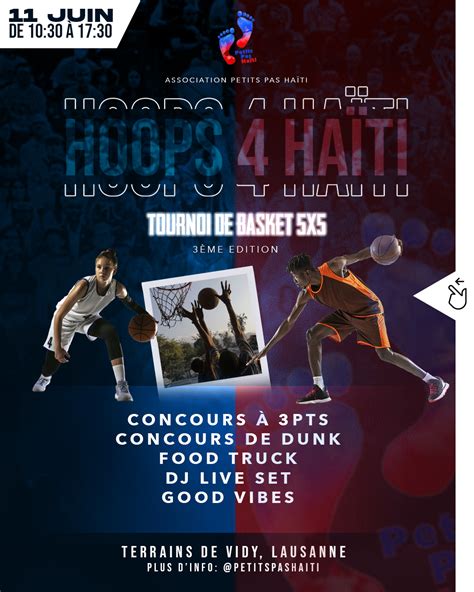 Tournoi De Basketball Caritatif Pour Petits Pas Haïti Petitspashaïti