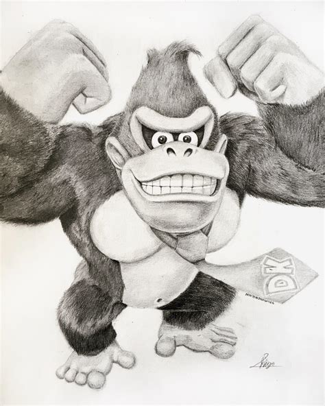 Donkey Kong Sketch