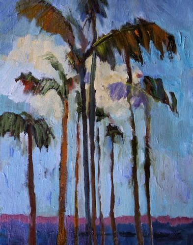 Landscape Artists International Abstract Palms Palm Tree Paintings By