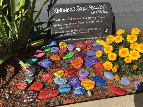 Kindness Rocks Collection And Painting ‹ Unplugged Youth And Young Adults