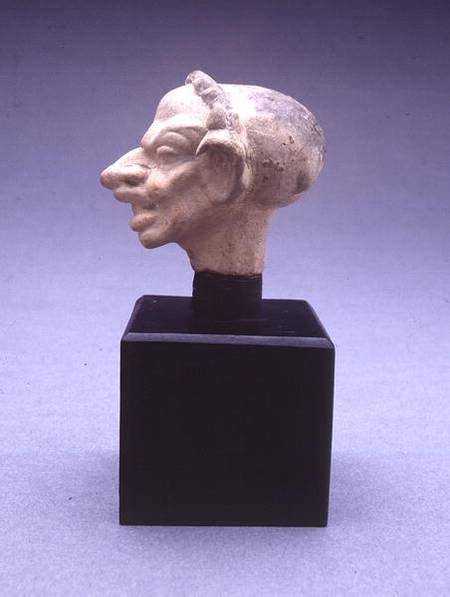Grotesque Head Of A Woman Greek