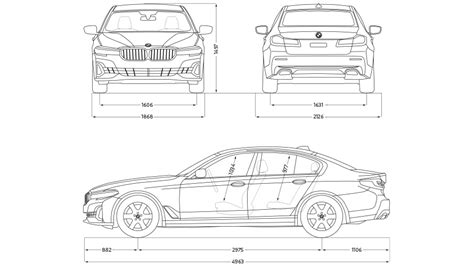 BMW 5 Serie Sedan Motorer Og Tekniske Data BMW No