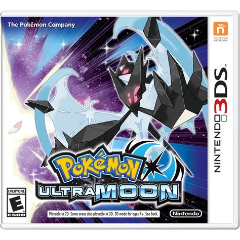 Pokemon Ultra Moon Nintendo 3ds Physical 045496904579