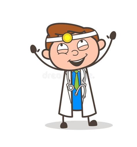 cartoon surgeon laughing expression vector stock illustration illustration of businessman
