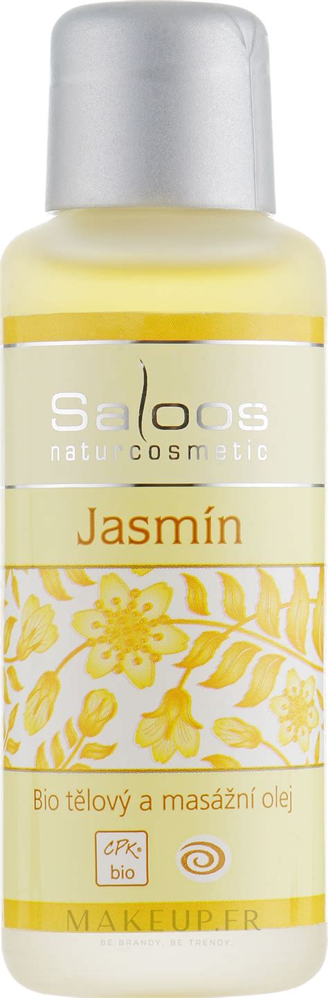 Saloos Jasmin Massage Oil Huile De Massage Au Jasmin Makeupfr