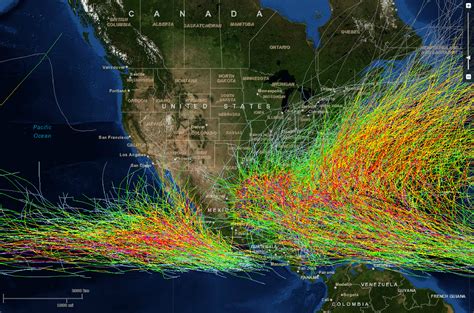 Noaa Provides Easy Access To Historical Hurricane Tracks Department