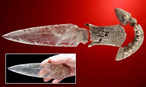 Rare 5 000 Year Old Crystal Dagger Is Uncovered In Prehistoric Iberian