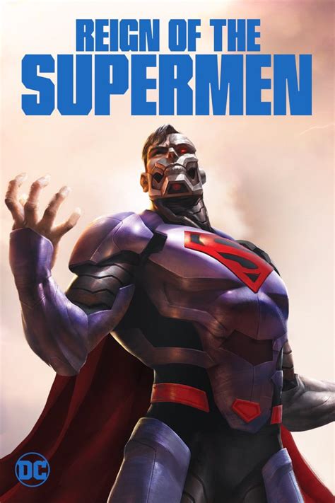 Animation The Reign Of The Supermen New Poster Cyborg Superman R