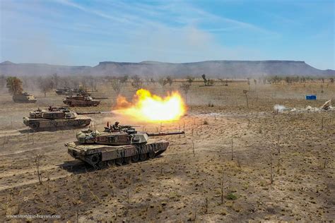 Tir Des M1a1 Abrams Australiens Strategic Bureau Of Information
