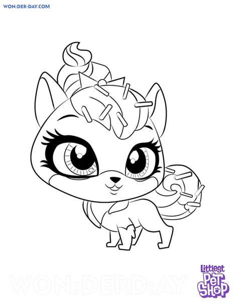 Littlest Pet Shop Coloring Pages Free Printabe Coloring Pages