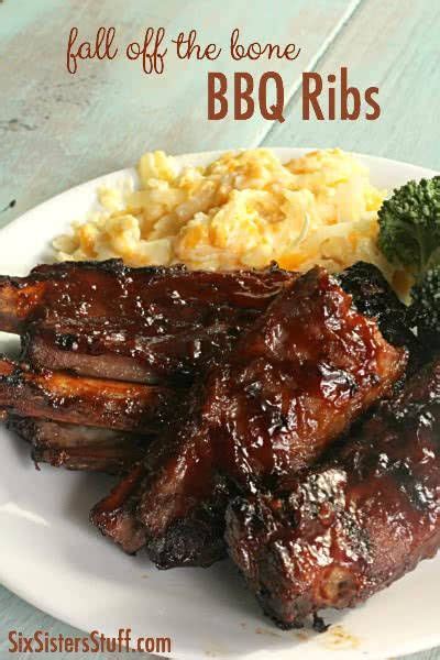 Fall Off The Bone BBQ Ribs With Ribs Pineapple Juice Brown Sugar BBQ