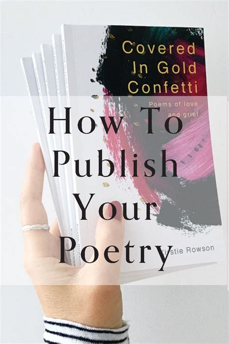 How To Publish Your Poetry If In Doubt Create Poetry Book Design Poetry Book Cover Tips