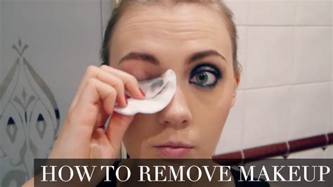 How To Remove Makeup Makeup For Beginners Youtube